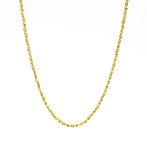 Gold Rope Chain (3mm)