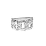 Diamond Cuban Link Ring