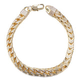 Diamond Franco Bracelet (6mm)