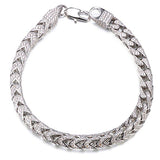 Diamond Franco Bracelet (6mm)