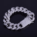 Diamond Cuban Link Bracelet (18mm)